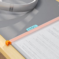 Schedario Organizer Contenitore con Ruote e 40 Cartelline Archivio Portadocumenti