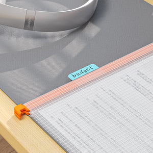 Schedario Organizer Contenitore con Ruote e 40 Cartelline Archivio Portadocumenti