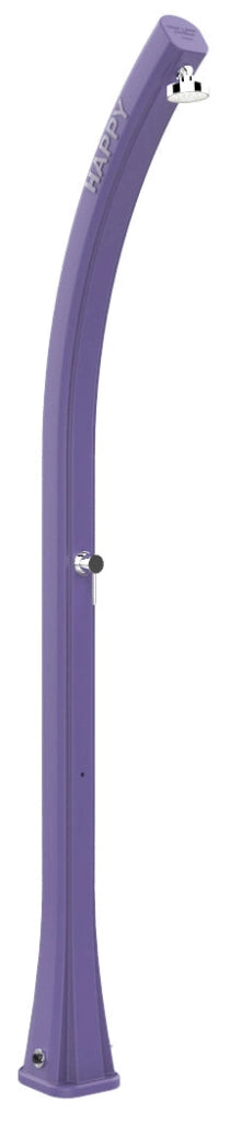 Doccia Solare da Esterno Giardino 23L Miscelatore Arkema Happy Viola