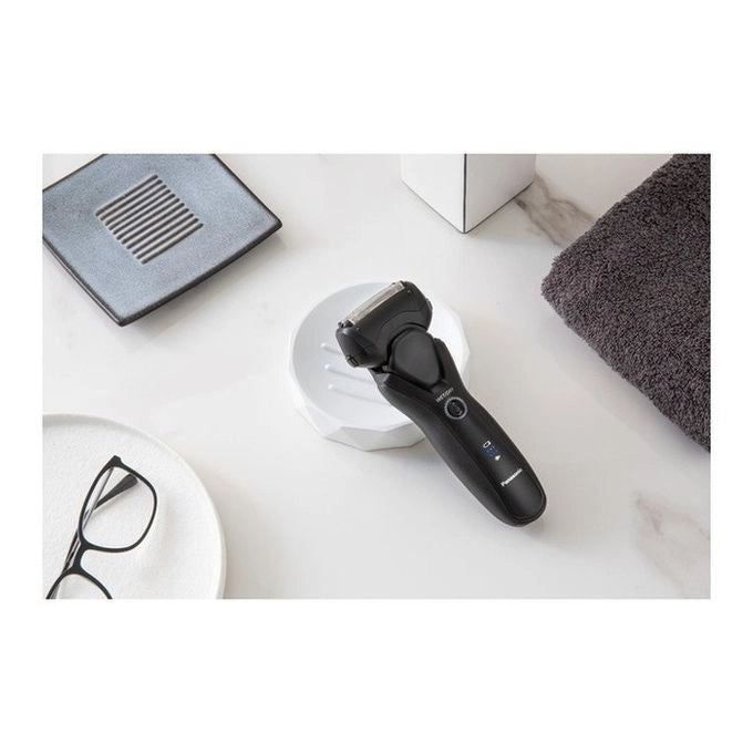Panasonic ES-RT37-K503 Rasoio Uomo WetandDry a 3 Lame Lavabile Nero
