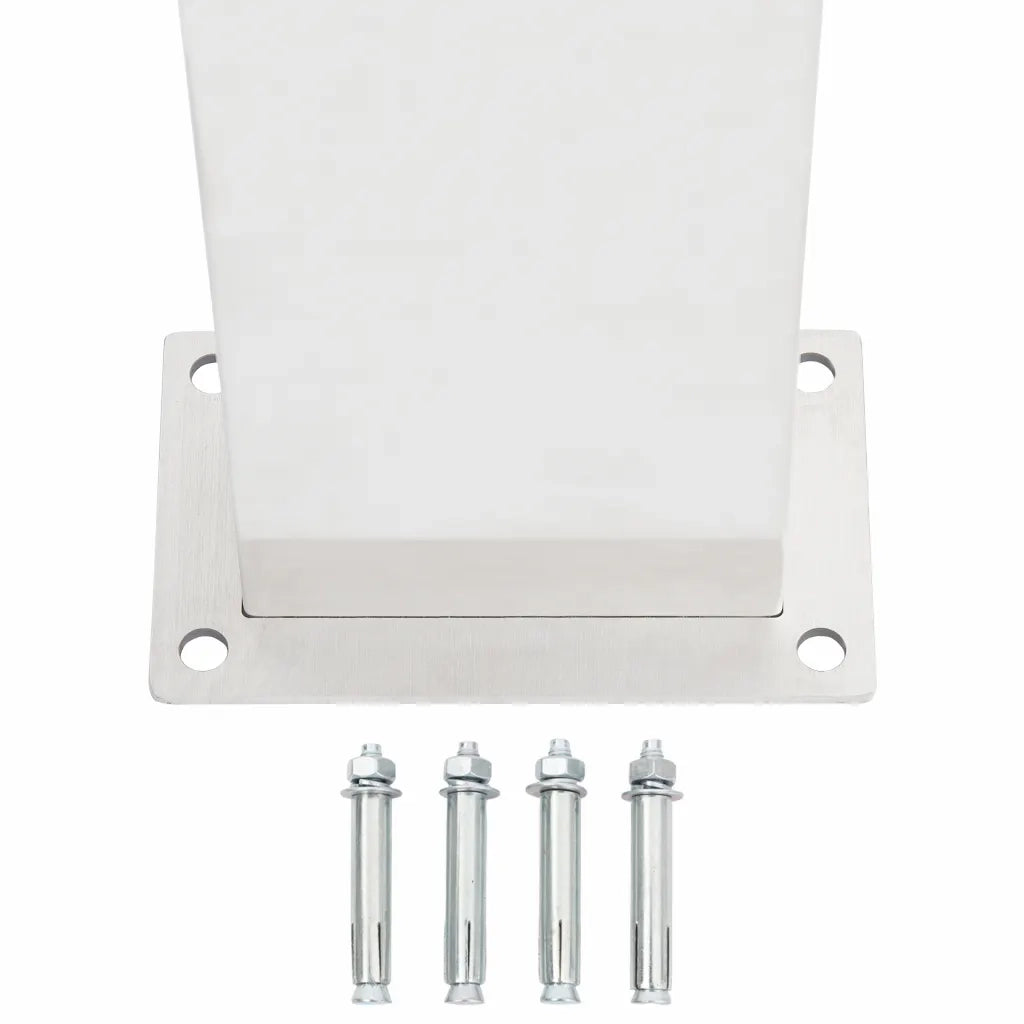 Rubinetteria per Doccia da Giardino 110 cm in Acciaio inox 48206