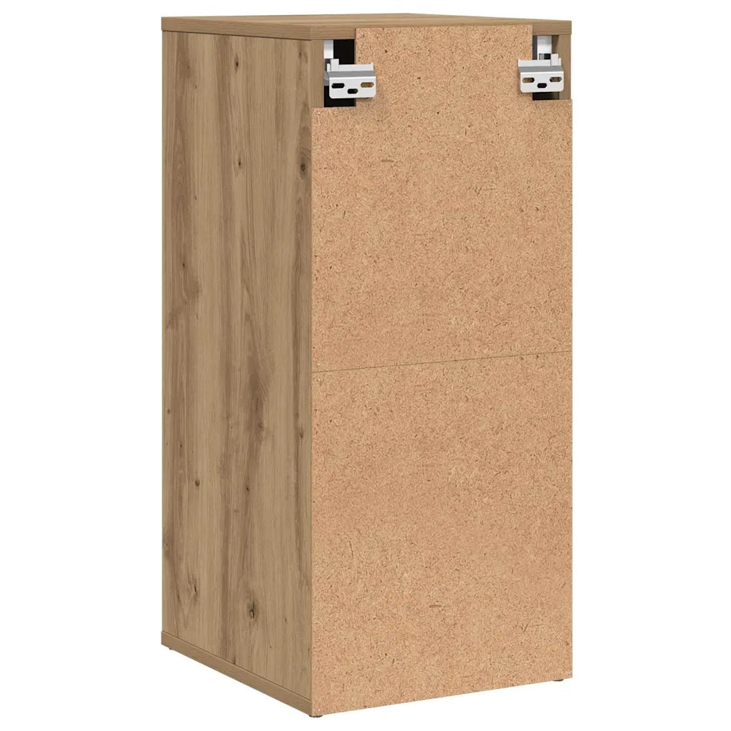 Scarpiere 2 pz | Mobile per scarpe Rovere Artigianale 32x35x70 cm in Truciolato