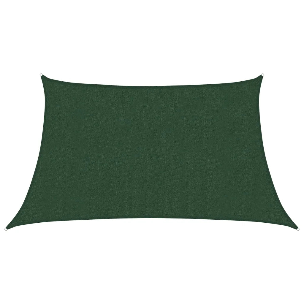 Vela Parasole | Telo Ombra | Vela da ombra 160 g/m2 Verde Scuro 3/4x2 m in HDPE