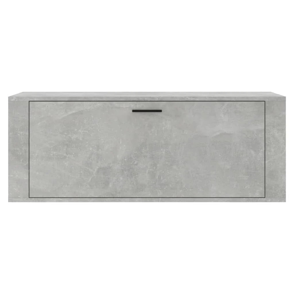 Scarpiera mobiletto portascarpe mobiletto da parete per ingresso/corridoio/soggiorno 100 x 35 x 38 cm grigio 02_0021918