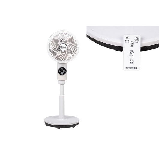 Ventilatore a Piantana con Telecomando 50W 25x95h cm