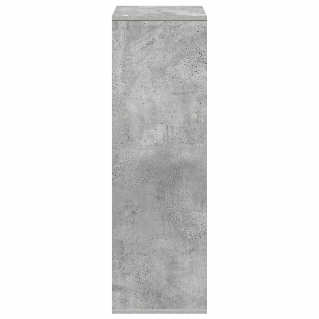 Credenza | Madia | Buffet da pranzo | Armadio da pranzo con cassetto Grigio cemento 35 x 32 x 99,5 cm