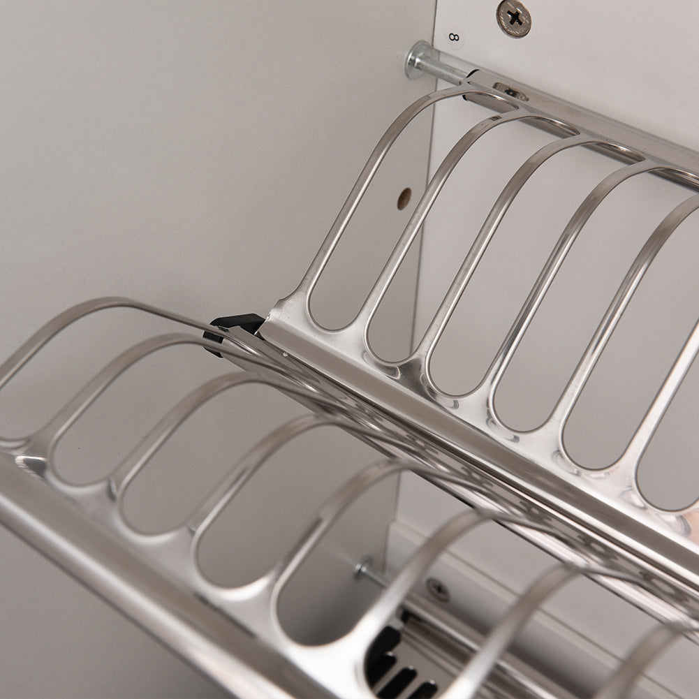 Pensile da Cucina Scolapiatti Sistema Raccogli Gocce Mobile Colore Olmo