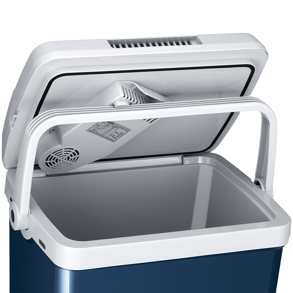 Frigorifero Elettrico Portatile 32 Litri Caldo e Freddo Blu Spina 230V e 12V