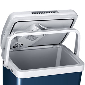 Frigorifero Elettrico Portatile 32 Litri Caldo e Freddo Blu Spina 230V e 12V