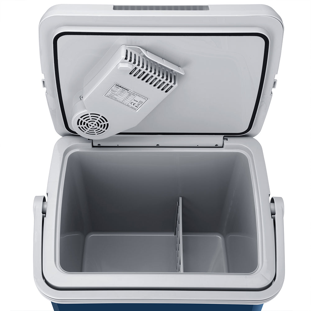 Frigorifero Elettrico Portatile 32 Litri Caldo e Freddo Blu Spina 230V e 12V