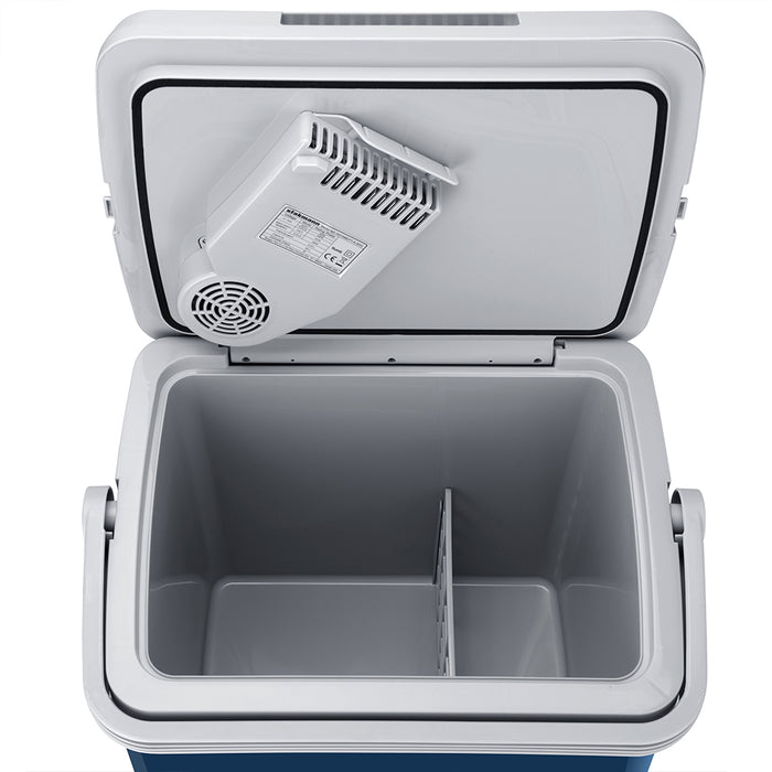 Frigorifero Elettrico Portatile 32 Litri Caldo e Freddo Blu Spina 230V e 12V