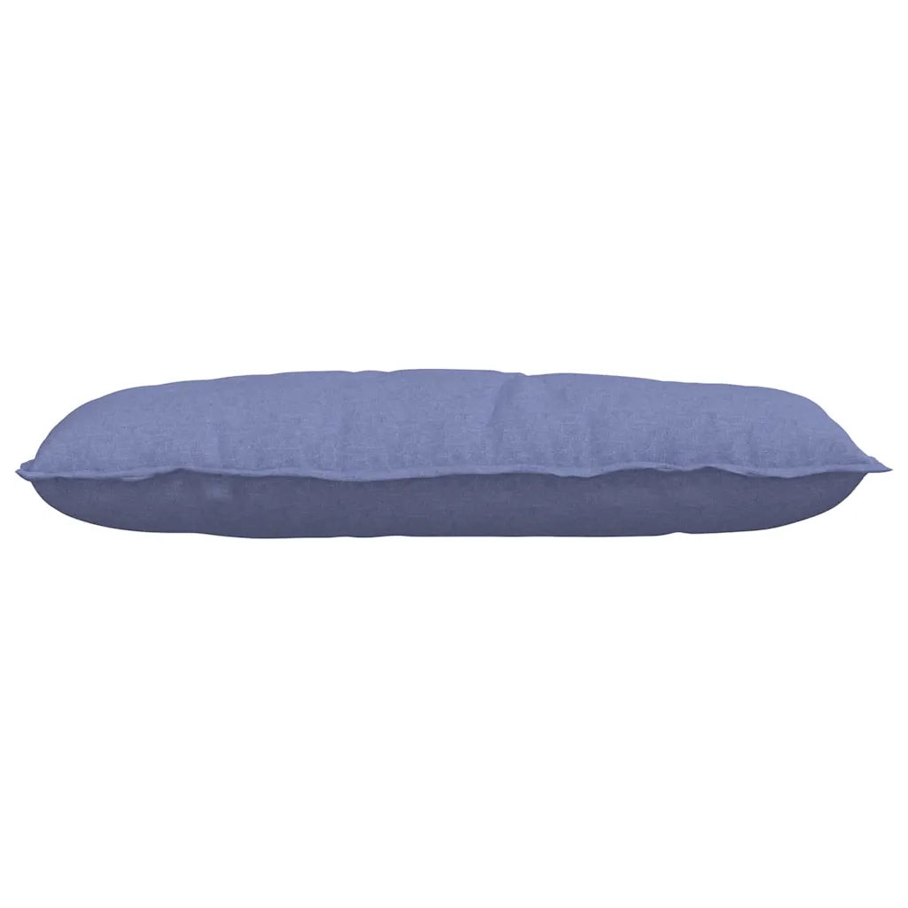 Cuscino per Schiena | Cuscino dorsale Blu jeans 100 x 19 x 50 cm Tessuto