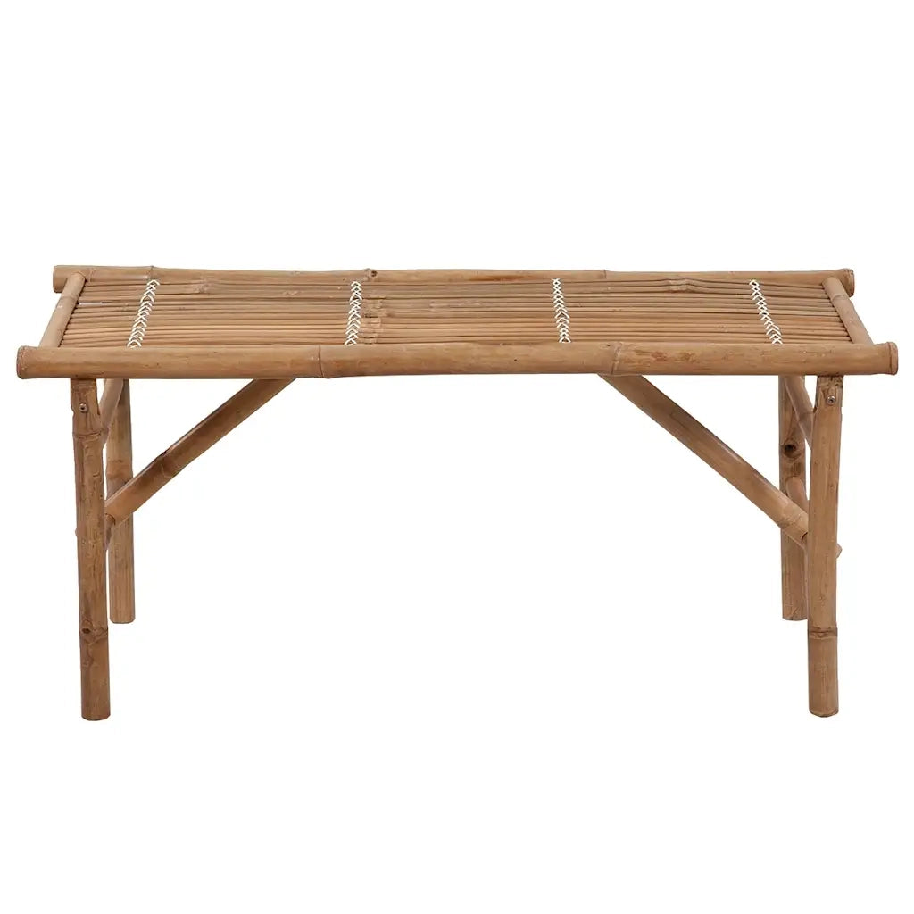Panca da Giardino Pieghevole con Cuscino 118 cm in BambÃ¹ cod mxl 75650