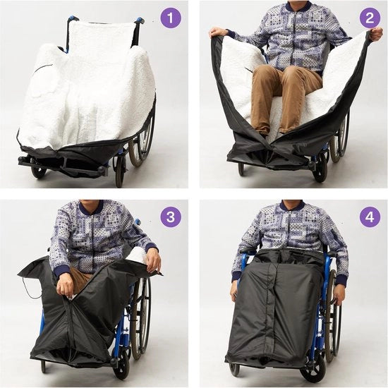 Rollator con Porta Bagaglio con Zaino Interno - Impermeabile e Isolante - Ideale per Scooter e Rollatori