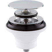 Piletta basket bagno 1 ¼  gas bi nco con tappo a fu lira a.3200.7