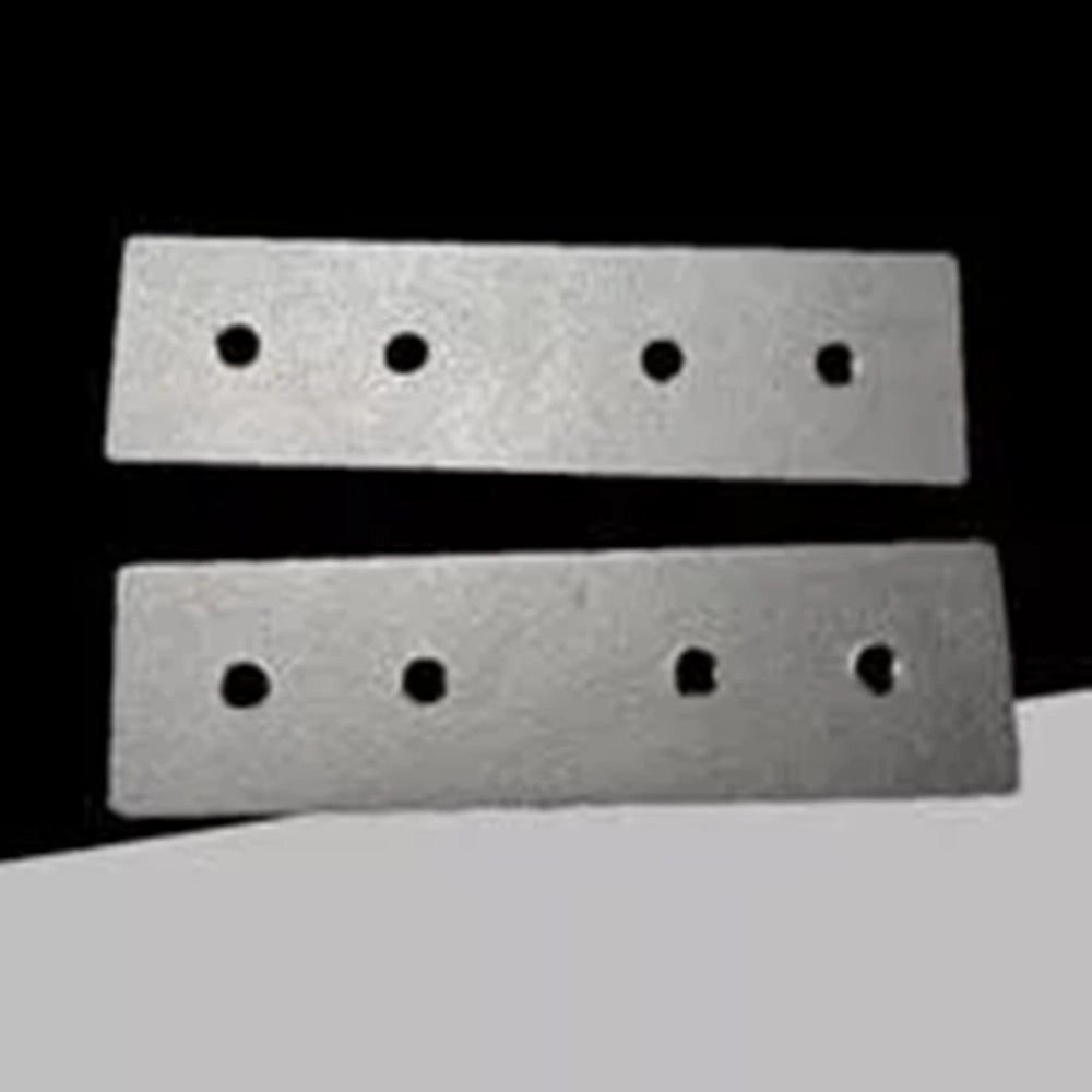 Trade Shop - 2pz Staffa Lineare Connettore Giunzione Fissaggio Per Binario Magnetico Da Esterno Gs-co -