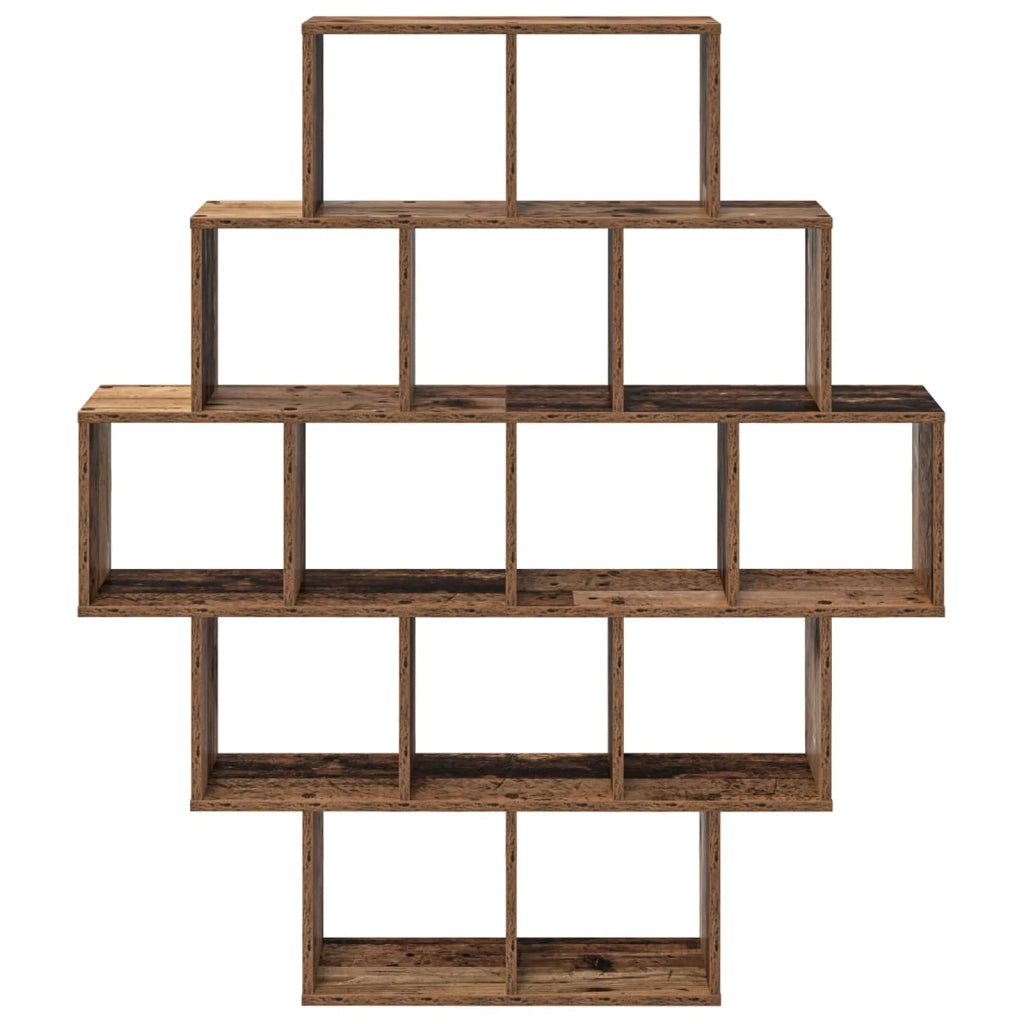 Scaffale da parete Legno antico 120 x 20 x 136 cm 8012162