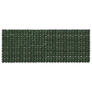 Schermo per balcone con foglie Verde Scuro 400 x 150 cm