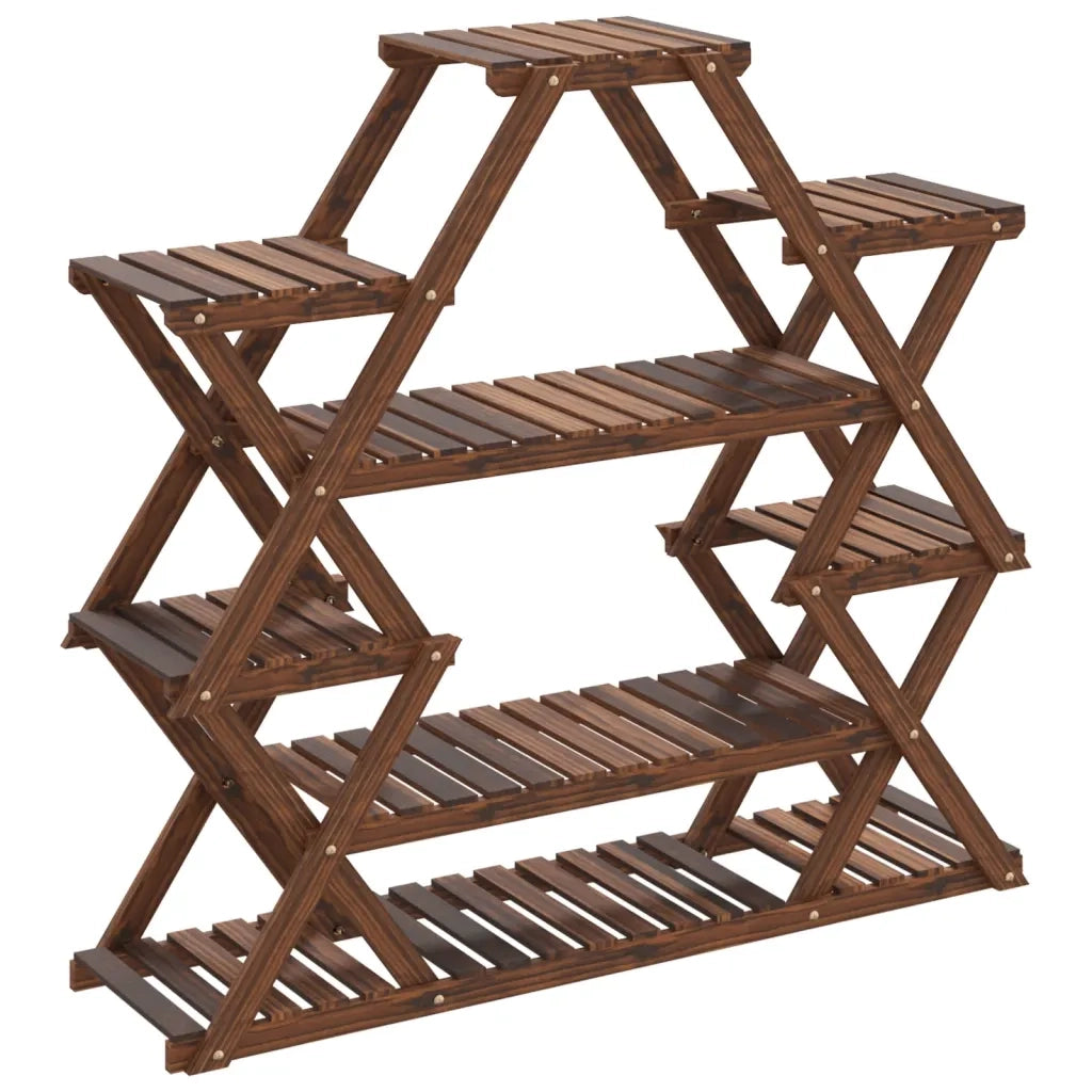 Portafiori | Sostegno per piante 110x25x105 cm in Legno Massello di Abete