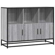 Credenza | Madia | Buffet da pranzo | Armadio da pranzo Grigio Sonoma 100x35x76 cm in Legno Multistrato