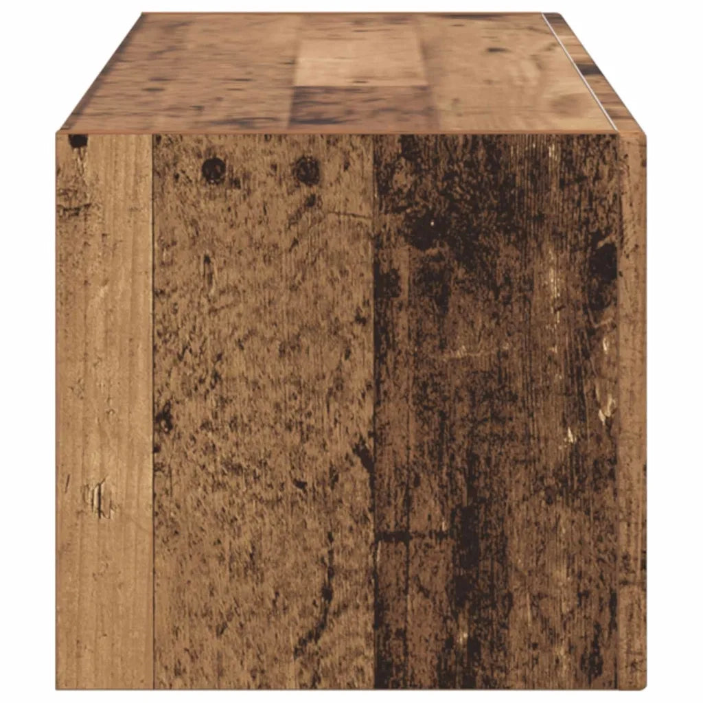 Mobile TV da parete Legno vecchio 98 x 31 x 29,5 cm 892245