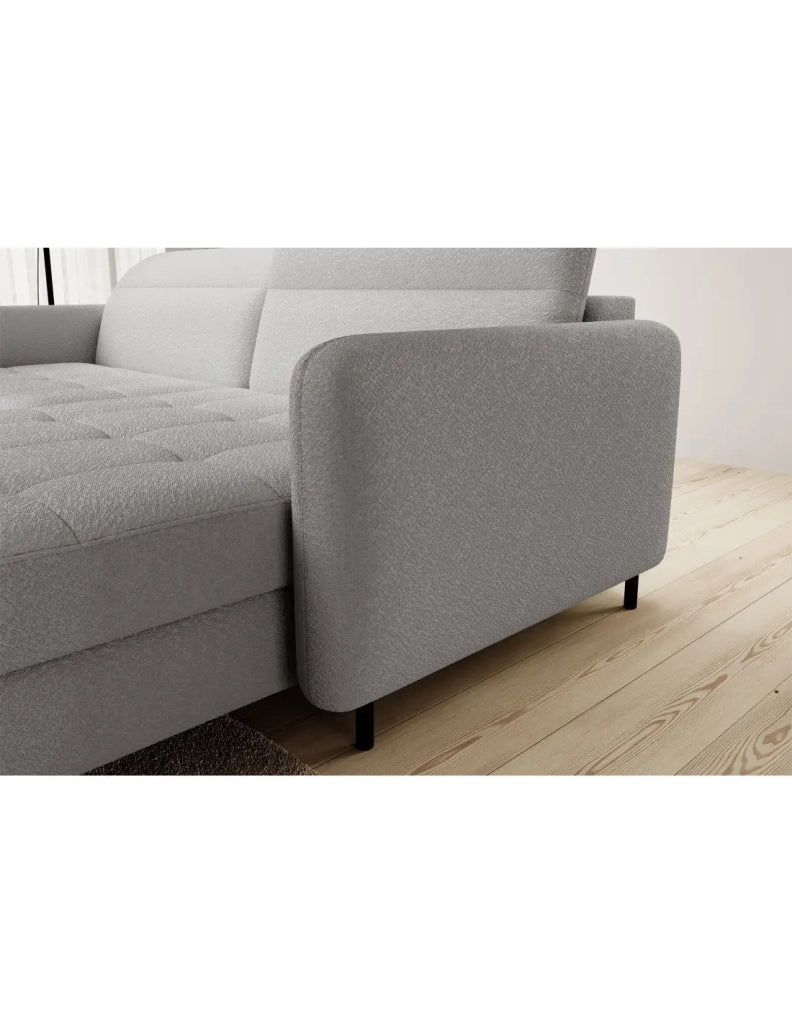 Divano ad angolo collezione GOUMSI colore Grigio chiaro