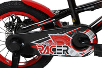 Bicicletta per Bambini 14" Freni a Disco Magik-Bike Racer Rosso
