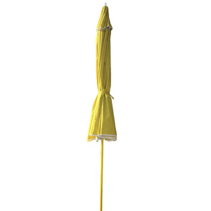 Ombrellone da Giardino Inclinabile Senape con Apertura Push Up Air Vent 250 cm