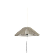 FARO BARCELONA 71584-10 - Saigon out C100 Lampada Portatile e Sospensione Grigia/Beige Hole cap