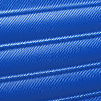 Set 4 Valigie Rigide con Ruote Easy Roll Trolley Bagaglio a Mano Viaggio Blu