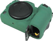 Casella di Protezione in Gomma Silicone per Nikon Z6ii - Borsa di Copertura Camera in Gomma Soft a Telaio Verde