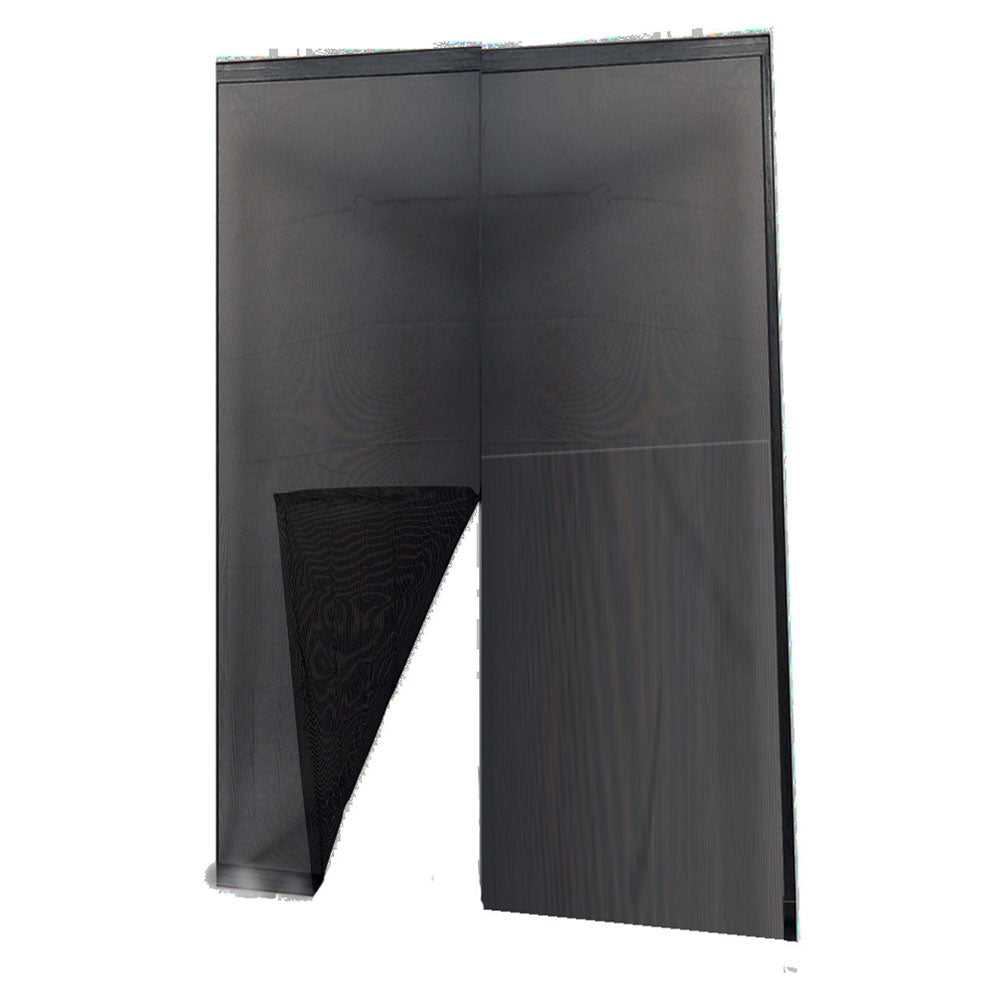 Zanzariera a Strappo Adesiva per Porta Misure Riducibili IRS Colore: Nero