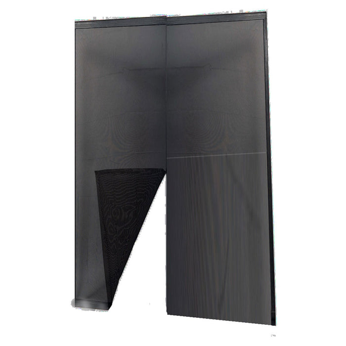 Zanzariera a Strappo Adesiva per Porta Misure Riducibili IRS Colore: Nero