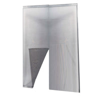 Zanzariera a Strappo Adesiva per Porta Misure Riducibili IRS Colore: Grigio