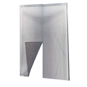 Zanzariera a Strappo Adesiva per Porta Misure Riducibili IRS Colore: Grigio