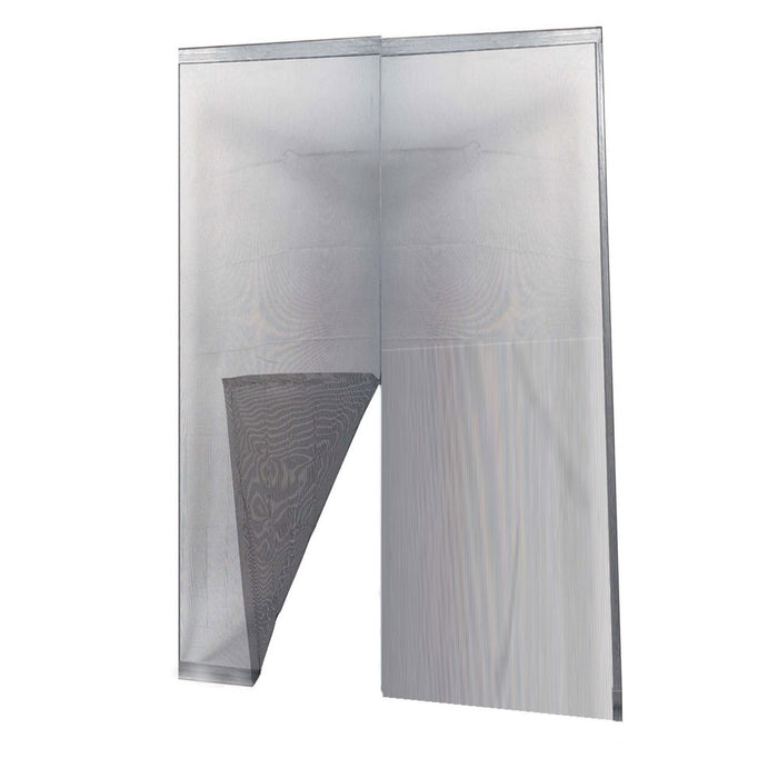 Zanzariera a Strappo Adesiva per Porta Misure Riducibili IRS Colore: Grigio