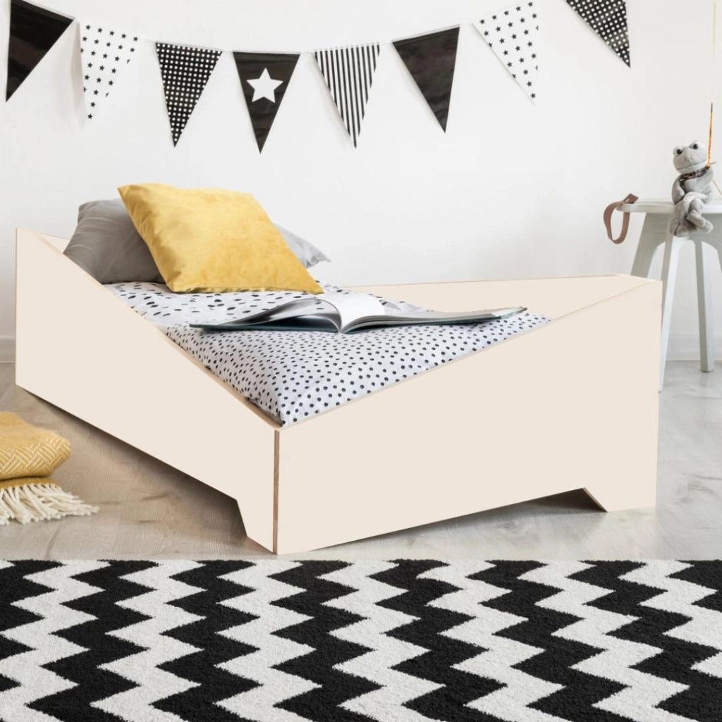 Lettino Montessori ASTRO bianco 160 x 80 cm