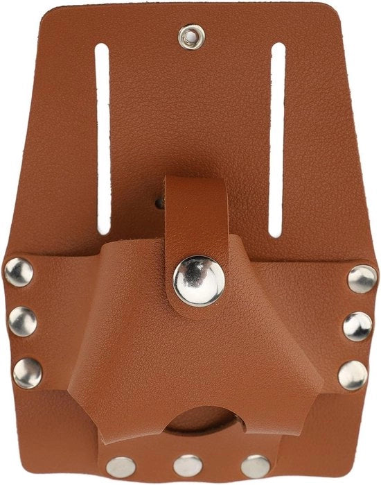 Supporto per utensili in PU pelle rigida con cinturino di pelle per attrezzi con cinturino di pelle per cinturone di attrezzi per montaggio su cinturone di attrezzi con modello 5-10 mm