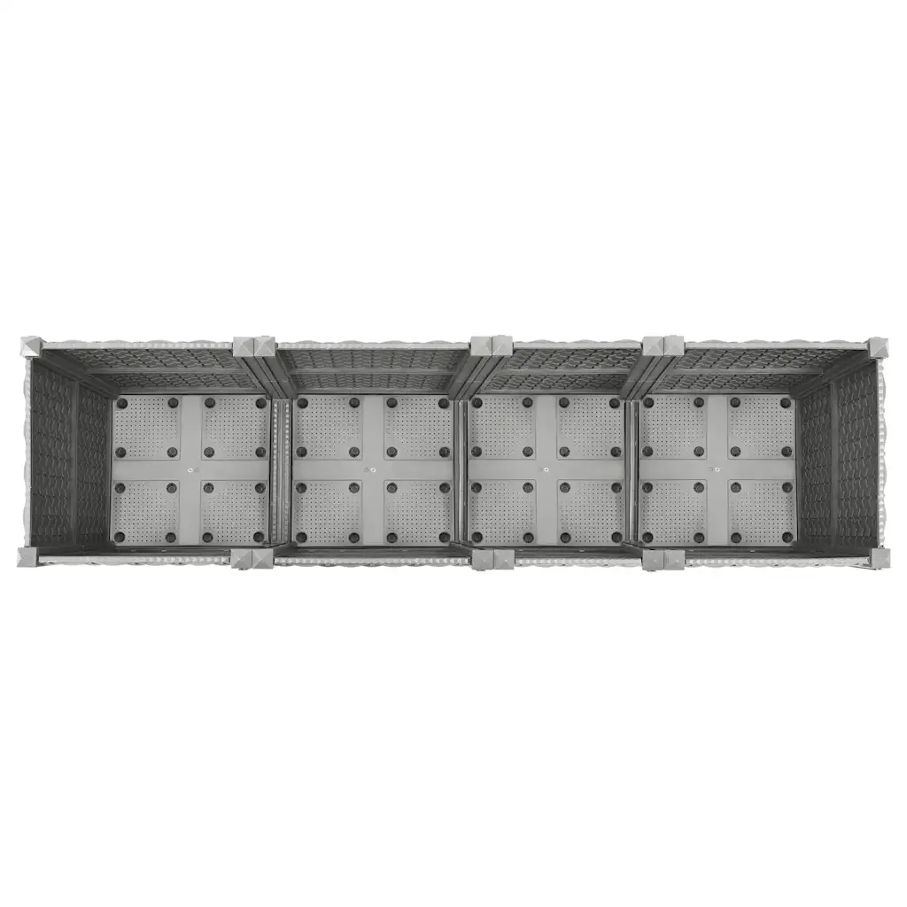 Fioriera Rialzata 160x40x38 cm in Polipropilene 153296
