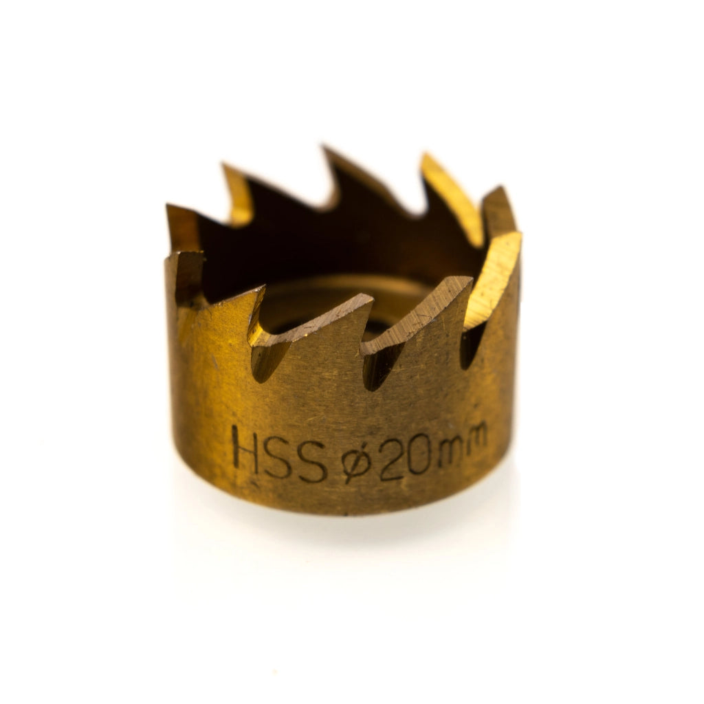 Set di Seghe a Tazza per Metallo, Legno e Acciaio – 5 Pezzi (16-30mm) | HSS Rivestito in Titanio | Precisione e Durata
