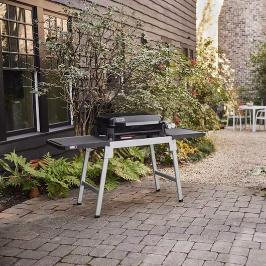 Piastra a Gas Premium Weber SLATE GP Portatile 56 cm 2 Bruciatori