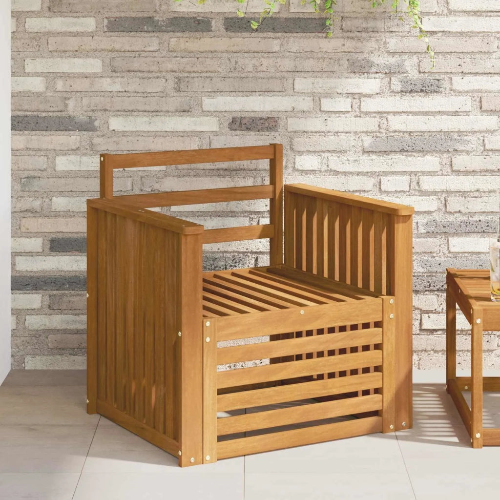 Set di divani da esterno Legno di Acacia Massello 3436349