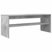 Mobile TV | Armadietto TV | Mobile Porta TV Grigio cemento 100 x 35 x 40 cm Legno multistrato