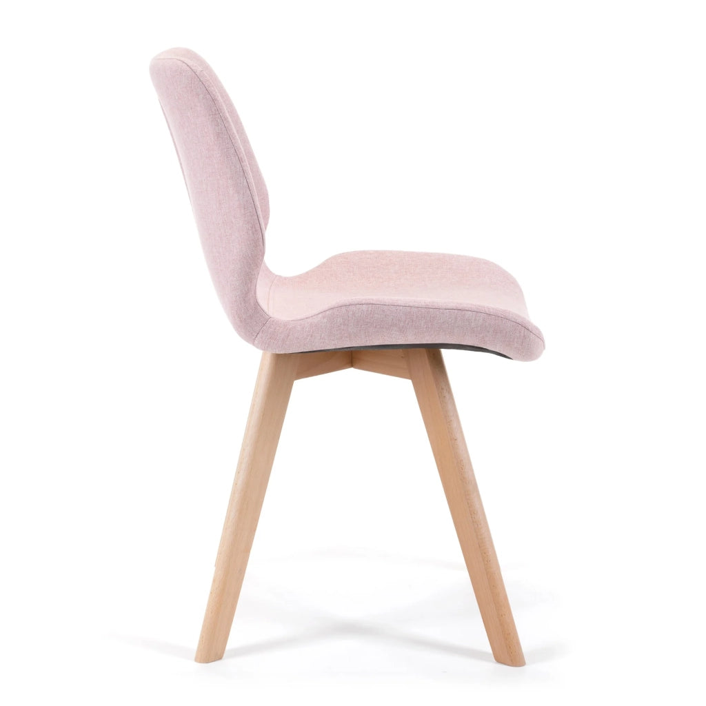 Set di 4 Sedie imbottite SJ.0159 Rosa