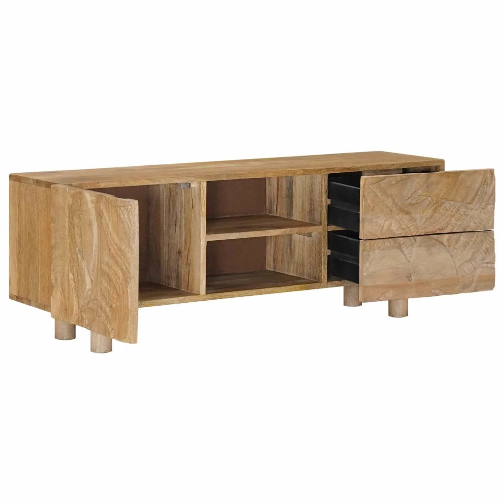 Mobile TV con cassetto con lo scaffale 110 x 30 x 40 cm 42020123