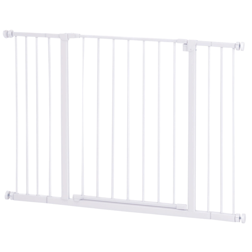 Barriera di sicurezza regolabile ¨C Zephmum ¨C Bianco 76-107x76 cm