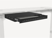 Desktronic Cassetto Sotto Scrivania in Metallo Organizzatore Nascosto Salvaspazio ad Alta Capacità Facile da Installare per Ufficio e Tavolo Toeletta Struttura Resistente