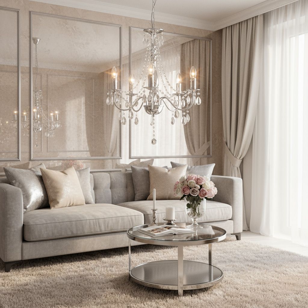 Lampada Da Soffitto Ebt014-5cp Chrome