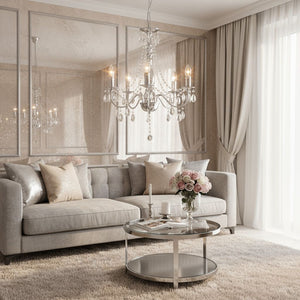 Lampada Da Soffitto Ebt014-5cp Chrome