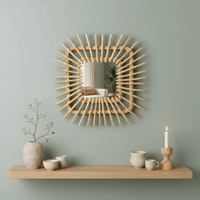 Specchio Da Parete Boho 45cm Qdj071